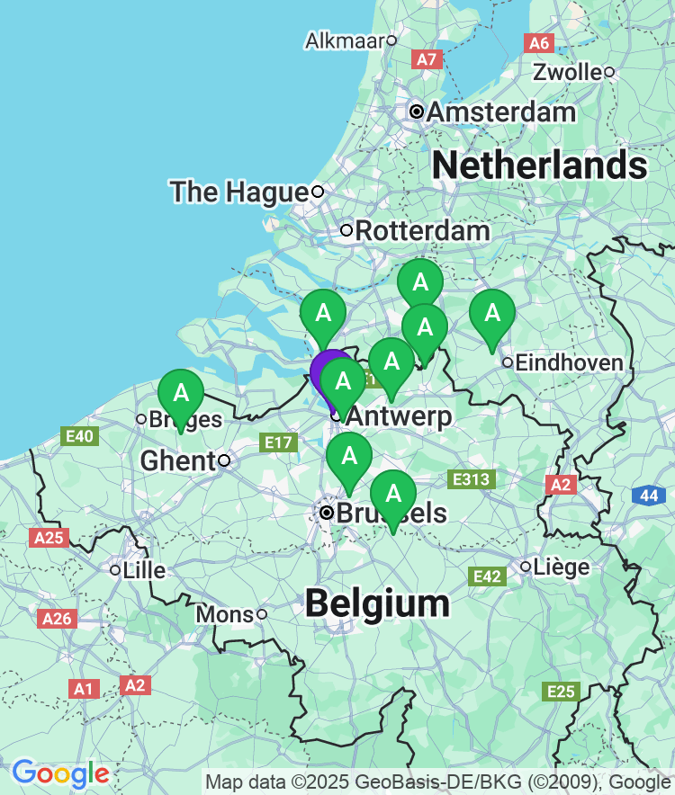 Antwerp Available Airport Options